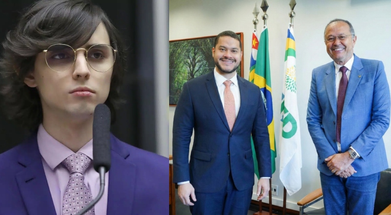 Possível federação entre Cidadania e Republicanos pode colocar Amom Mandel ao lado de Silas Câmara e Adail Filho