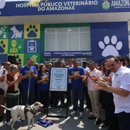 Governador Wilson Lima inaugura maior Hospital Público Veterinário da América Latina