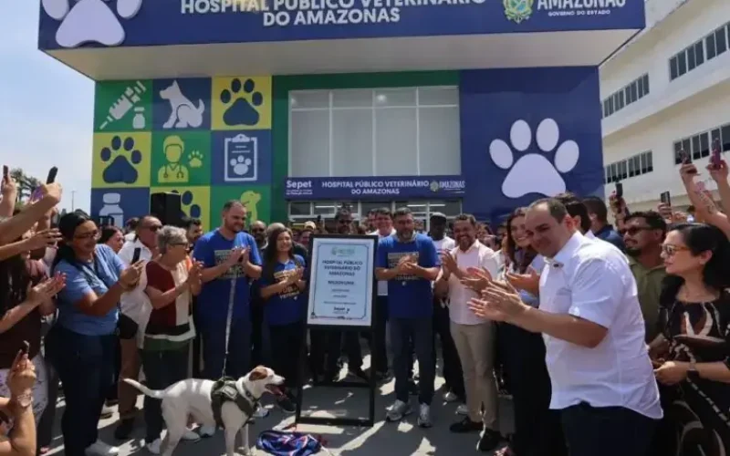 Governador Wilson Lima inaugura maior Hospital Público Veterinário da América Latina