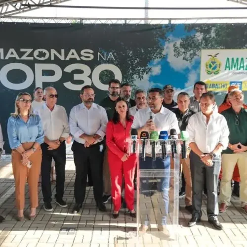 Governador Wilson Lima anuncia delegação do Amazonas e pacote de ações que o estado levará para a COP30