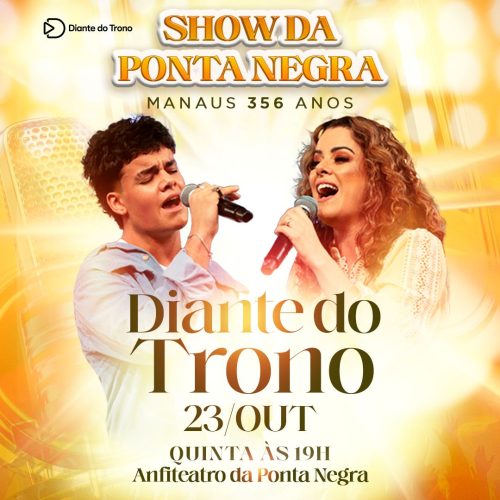 Manaus celebra 356 anos com gratidão e fé!