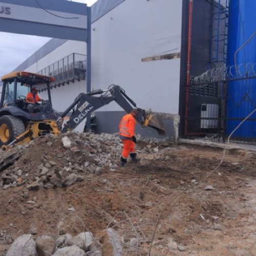 Prefeitura de Manaus avança nas obras de reconstrução da passarela do Santos Dumont