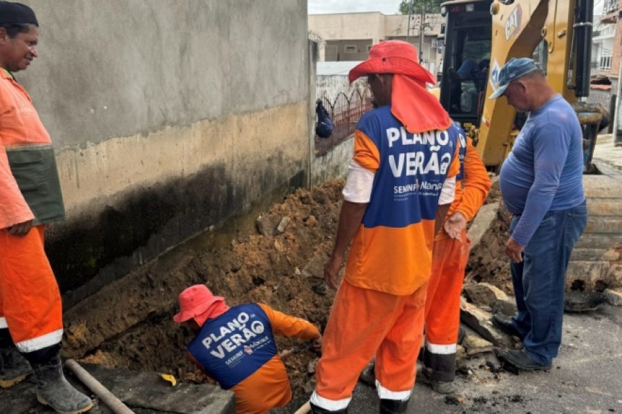 Prefeitura de Manaus age rápido e recupera drenagem rompida no bairro Japiim