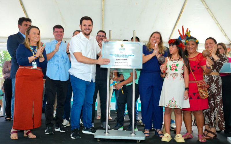 Renato Junior entrega a USF Santos Dumont e amplia atendimento de saúde para 25 mil pessoas