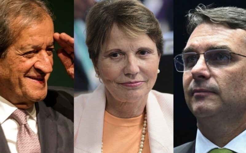 Valdemar indica Tereza Cristina como vice de Flávio e diz que escolha de 2022 foi “erro brutal”