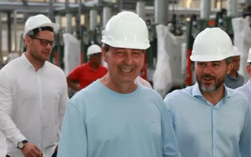 Omar Aziz visita instalações de nova fábrica que deve gerar mais de 1.200 empregos em Manaus