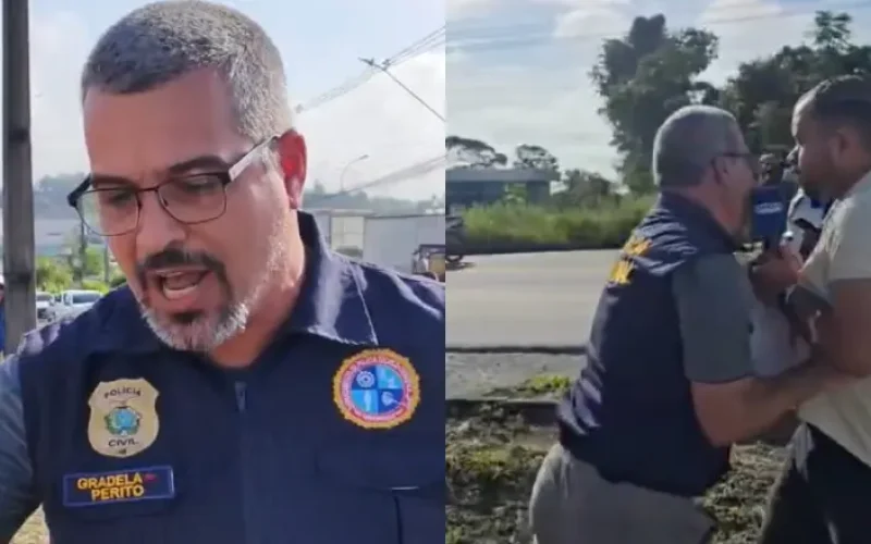 Repórter é Agredido por Perito da Polícia Civil durante Cobertura de Acidente em Manaus
