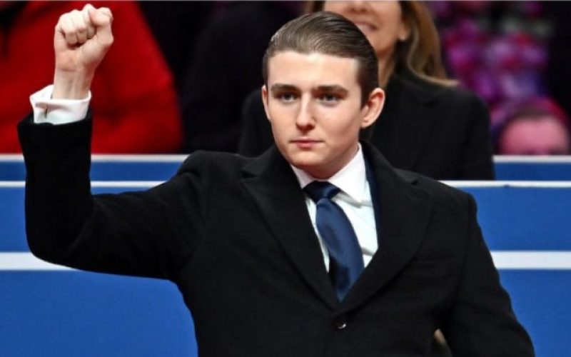 Barron Trump está sendo cotado para um cargo importante no aplicativo de streaming TikTok