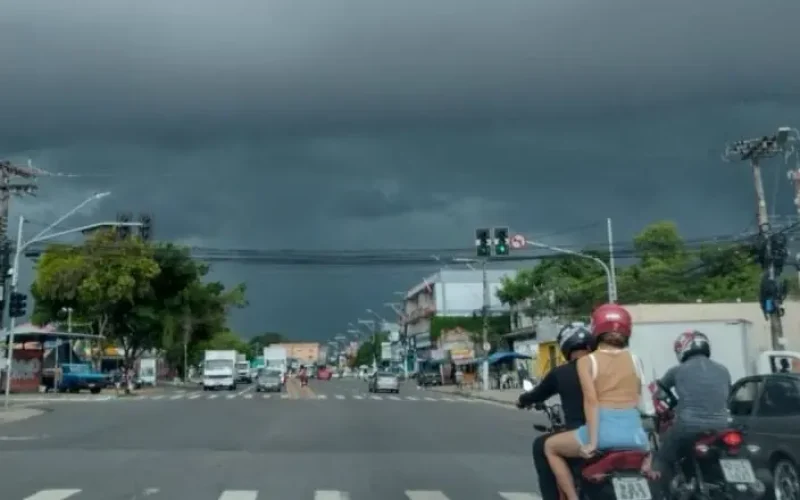 Manaus tem previsão de chuva forte e tempo abafado nesta quinta-feira (13)