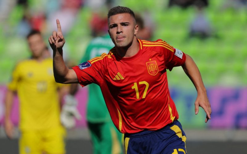 Espanha vence Ucrânia e se torna a primeira seleção garantida nas quartas do Mundial Sub-20
