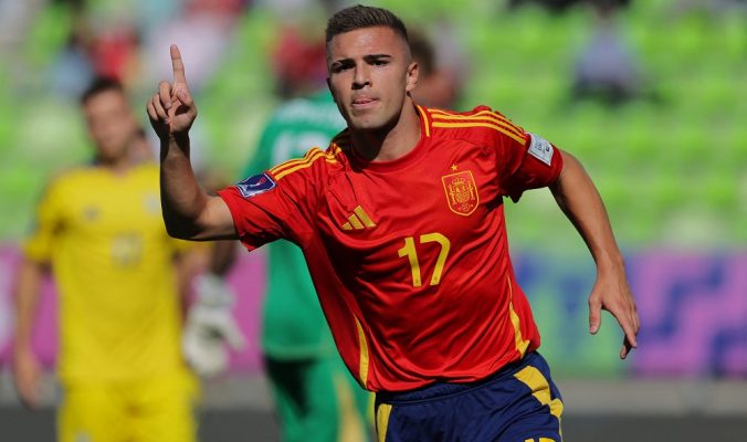 Espanha vence Ucrânia e se torna a primeira seleção garantida nas quartas do Mundial Sub-20