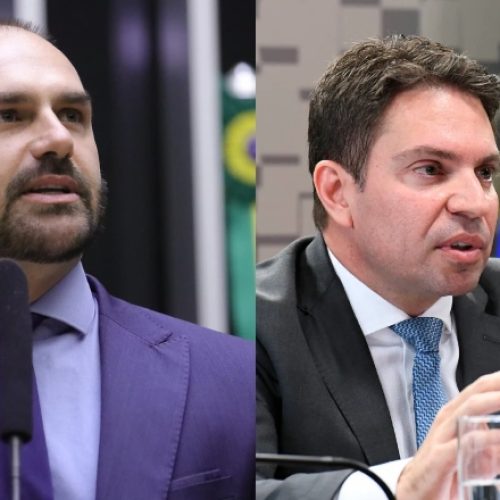 Eduardo Bolsonaro e Alexandre Ramagem têm mandatos cassados na Câmara dos Deputados