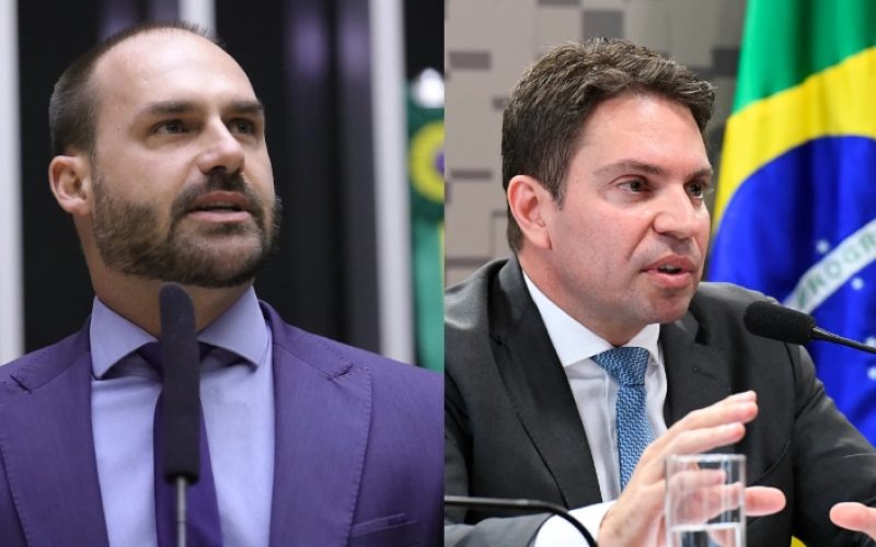 Eduardo Bolsonaro e Alexandre Ramagem têm mandatos cassados na Câmara dos Deputados