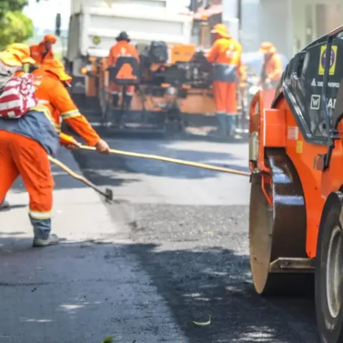 Prefeitura de Manaus revitaliza ruas do bairro Dom Pedro e melhora mobilidade na zona Centro-Oeste